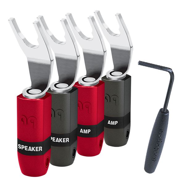 Audioquest SureGrip 300 BFA spade silver