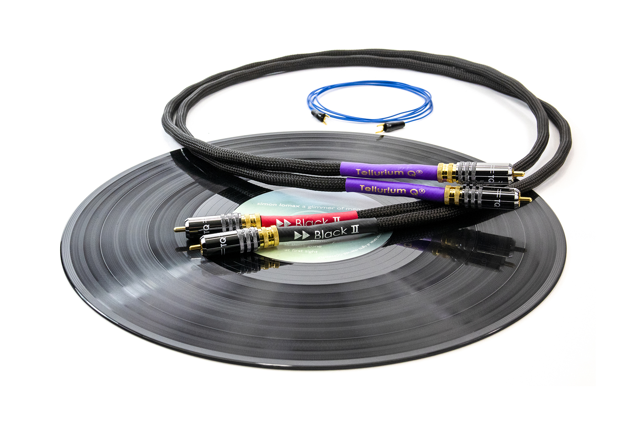 Tellurium Q Black II Tone Arm RCA-RCA Cable