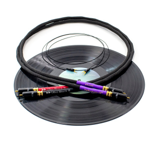 Tellurium Q Ultra Black II Tone Arm RCA-RCA Cable